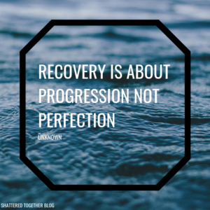 Recovery is about...